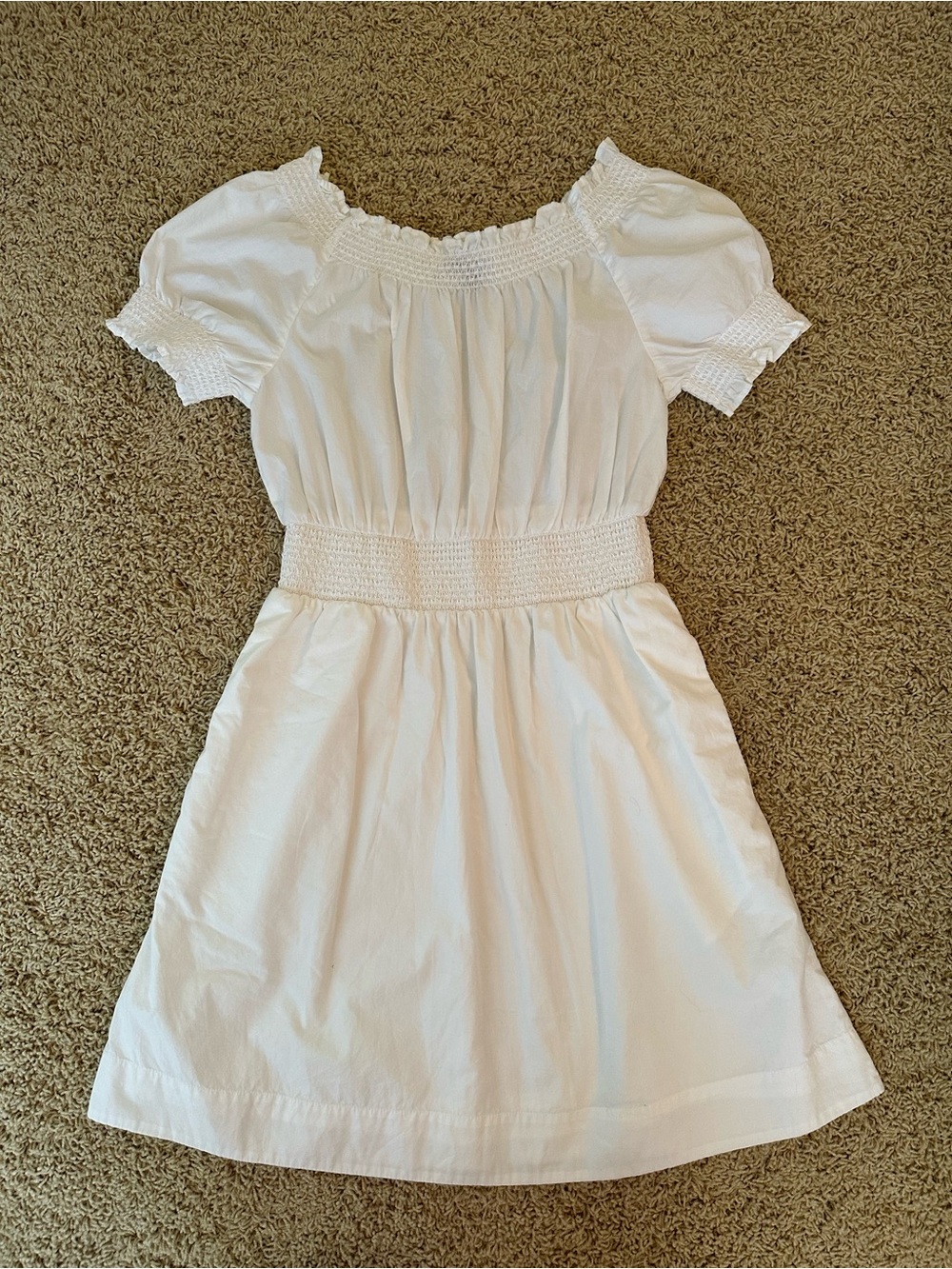JCrew white dress